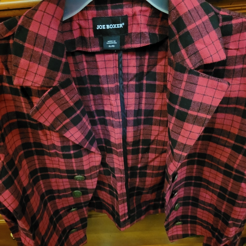 Plaid Blazer